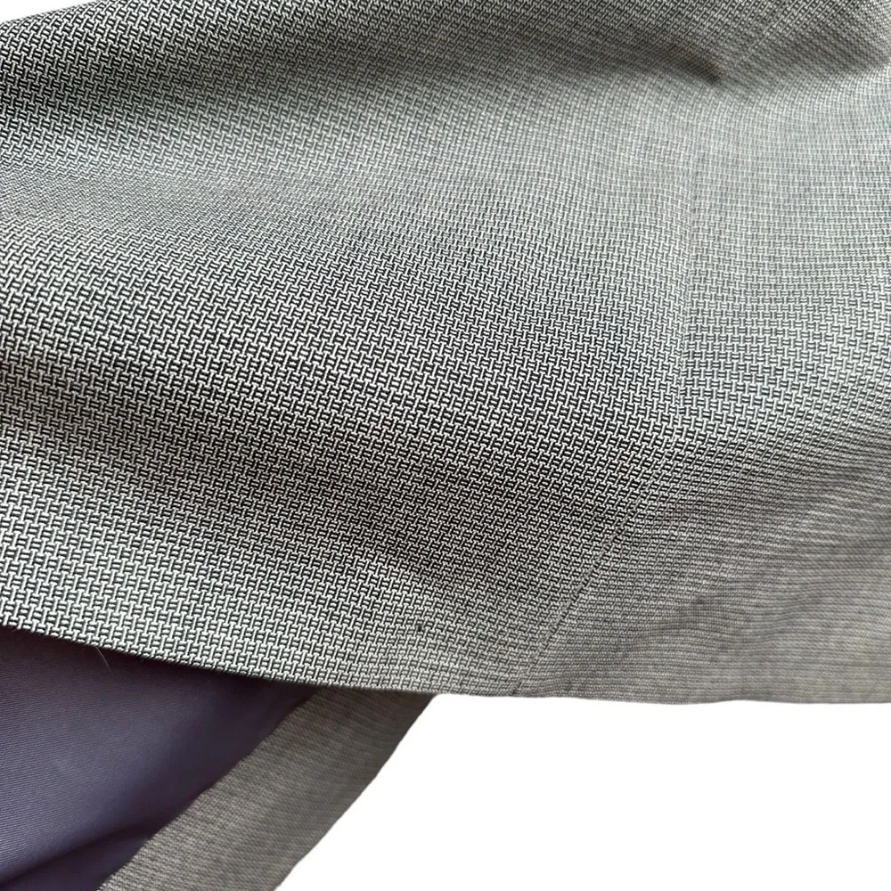 Vintage Oleg Cassini Size 48R Patterned Sport Coat Blazer New Wool Men's Retro